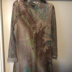 Komarov Blouse - Lace Up Back